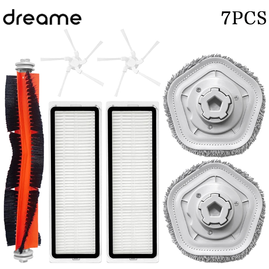 Dreame Bot W10 W10pro Vacuum Cleaner Accessories Main Side Brush HEPA Filter Mop Cloth Rag Spare Parts