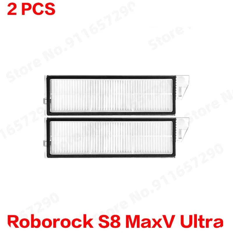 Roborock S8 MaxV Ultra Robot Vacuum Cleaner Accessories Mop Cloth Vacuum Bags Side Brush Filter Replaceable Spare Parts
