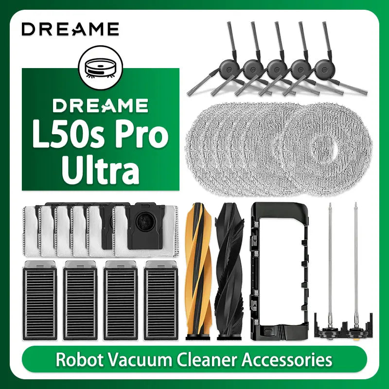 Dreame L50s Pro Ultra Robot Vacuum Cleaner Replacement Acces