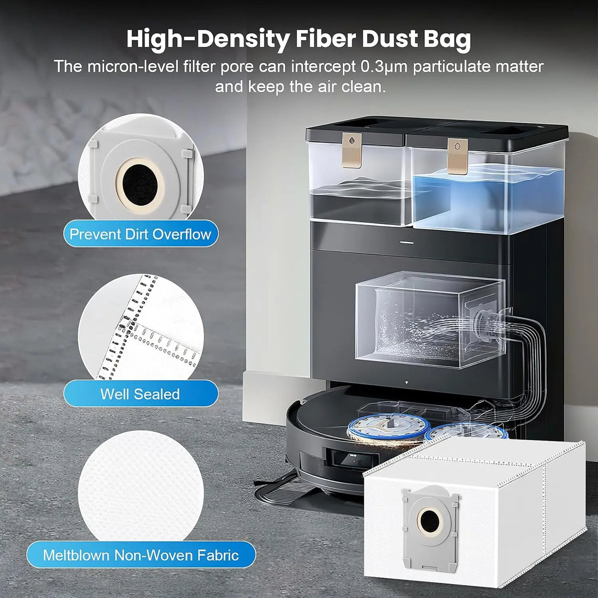 ECOVACS T50 PRO OMNI / T50 OMNI Accessories Main Side Brushe