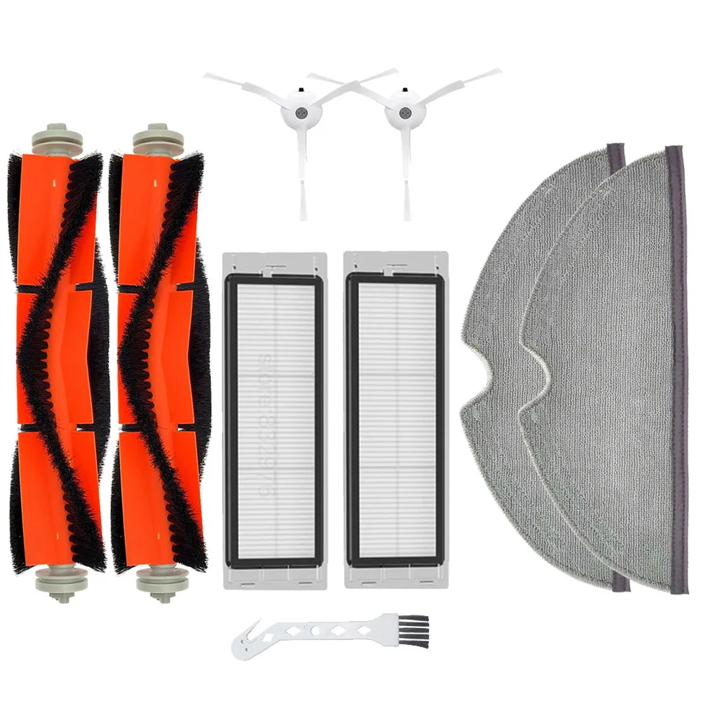 For Xiaomi Mi Robot Vacuum 1 1st SDJQR02RR / SDJQR01RR / Mijia 1S SDJQR03RR Accessories Spare Parts Brush Filter Mop Cloth