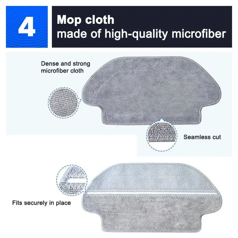 Compatible For Xiaomi Robot Vacuum S10 S12 B106GL / Mop 2S X