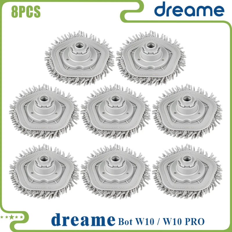 Dreame Bot W10 / W10 PRO Accessories Robot Vacuum Cleaner HEPA Filter Main Side Brush Mop Cloth pad Replacement Parts