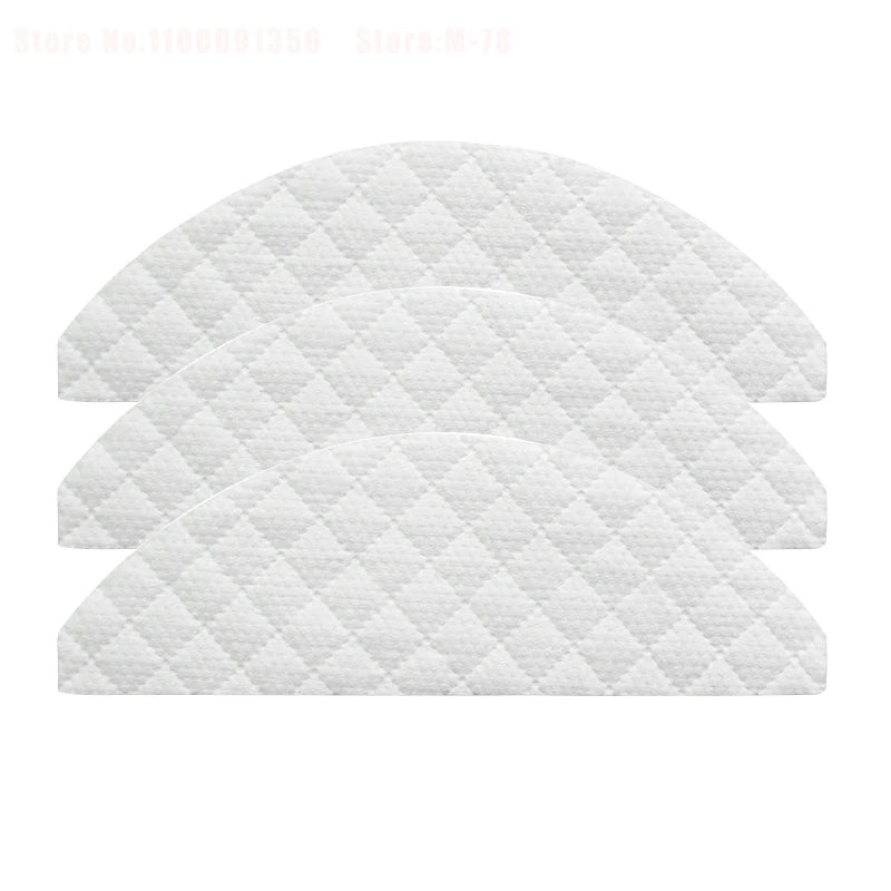 100 Pcs Disposable Mop Rag Pads For Xiaomi Roidmi EVE Plus R