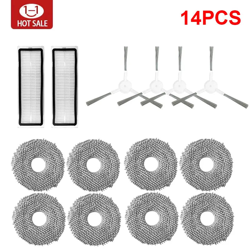 For Xiaomi Robot Vacuum S20+ / S10 Plus /S10+/ B108GL / B105 / B108CN B113CN Parts Accessories Filter Main Side Brush Mop