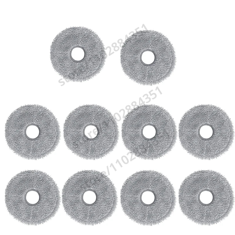 Mop Cloths For Roborock Qrevo Master/Qrevo Slim / V20 / P10S Pro Robot Vacuum Cleaner Parts Rag Mop Pads Accessories