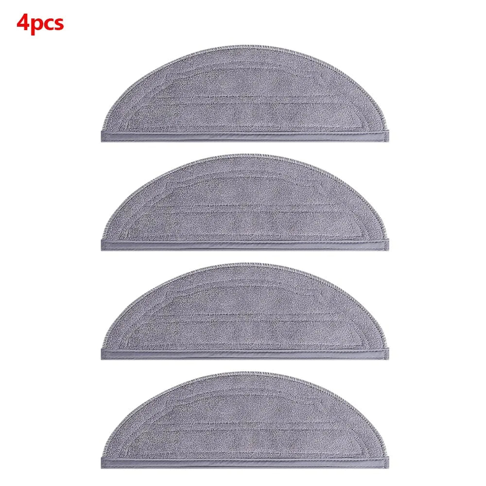 Washable Mop Pads For Roborock Q10V/Q10V+/S8 Pro /S8 Pro+/Q10 S5/Q10 S5+/Q10 VF/Q10 VF+ Robot Vacuum Mop Cloth Replacement Parts