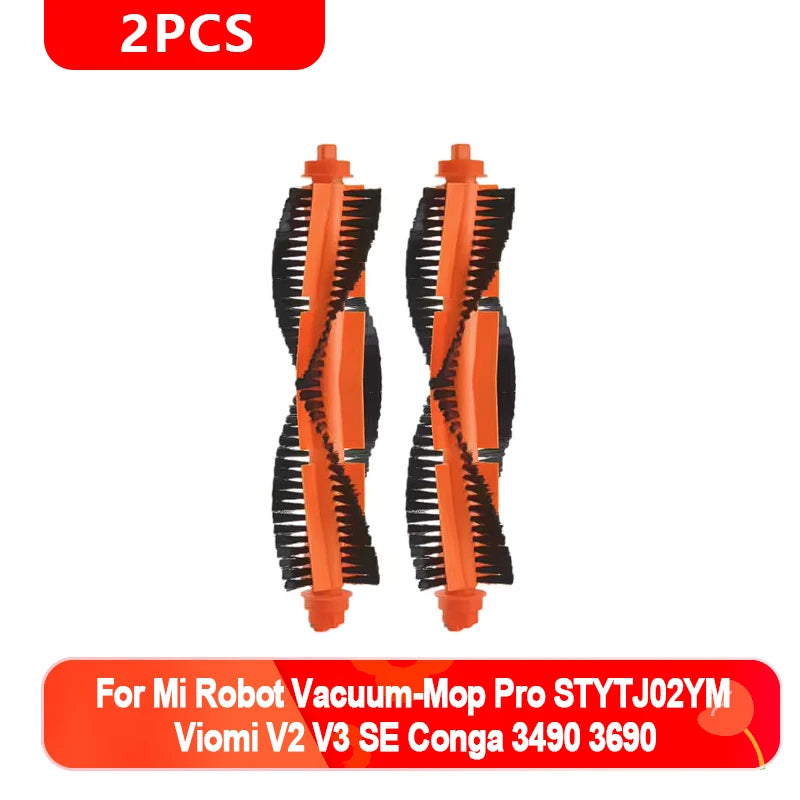 For Xiaomi Mi Robot Vacuum-Mop Pro STYTJ02YM Viomi V2 V3 SE Conga 3490 3690 Main Side Brush Hepa Filter Mop Parts accessories