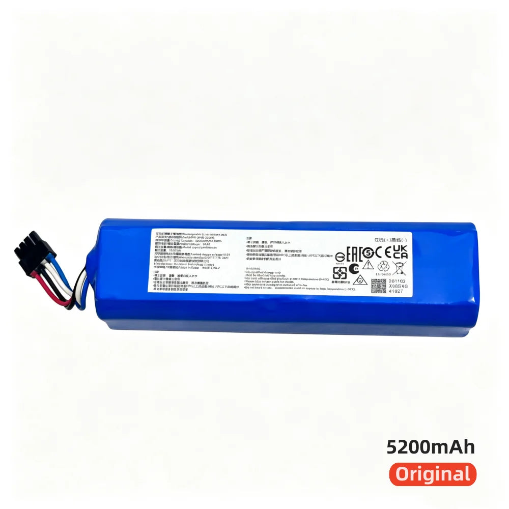 100%Original 5200mAh 14.4V for NARWAL BRR-2P4S-5200SL J3 J4 