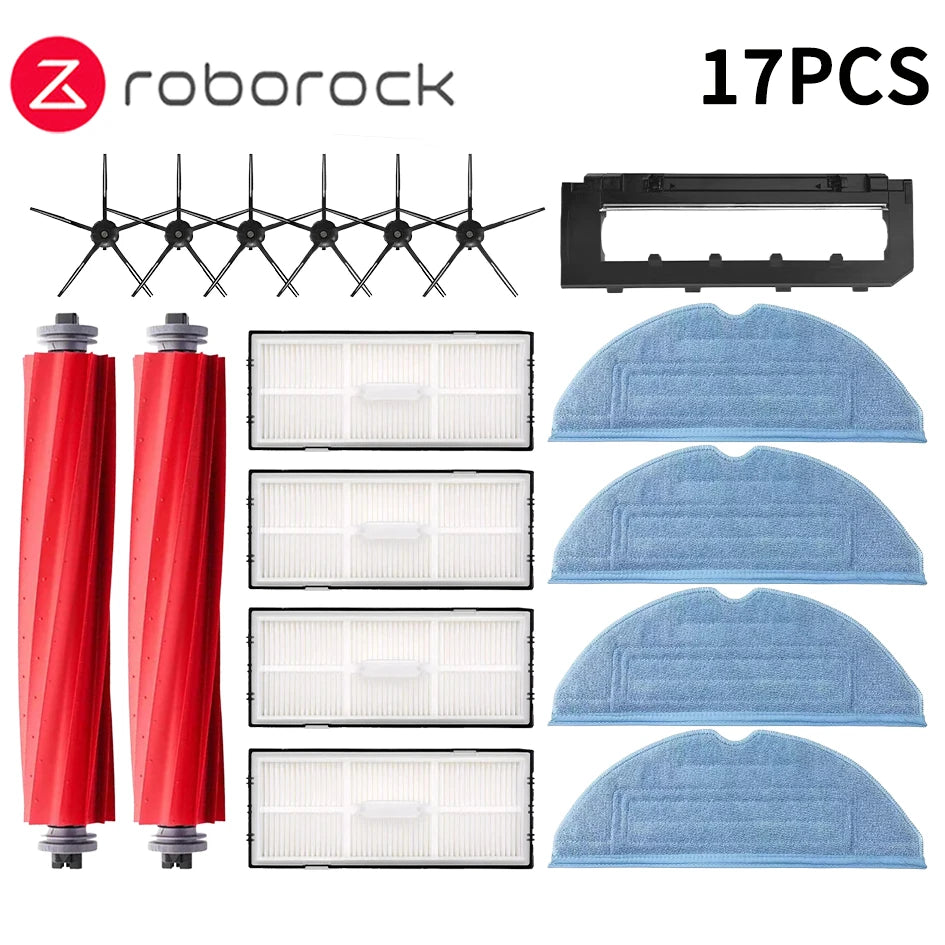 Roborock S7 S70 S7Max T7S Plus Robot Vacuum Cleaner Accessories Main Brush Cover HEPA Filter Mop Pad Spare Parts