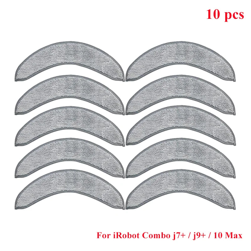 For IRobot Roomba Combo J7+ J9+ 10 Max Robot Vacuum Cleaner Part Main Side Brush HEPA Filter Mop Cloth Accessories Replacement
