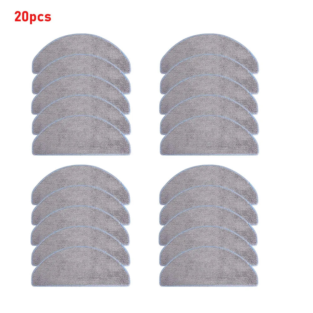 Mop Pads Parts For IRobot Roomba Essential Vac 2 Q0520/Vac Essential Q0120/104/105 Combo/Combo 2 Essential Robot Vacuum Cleaner