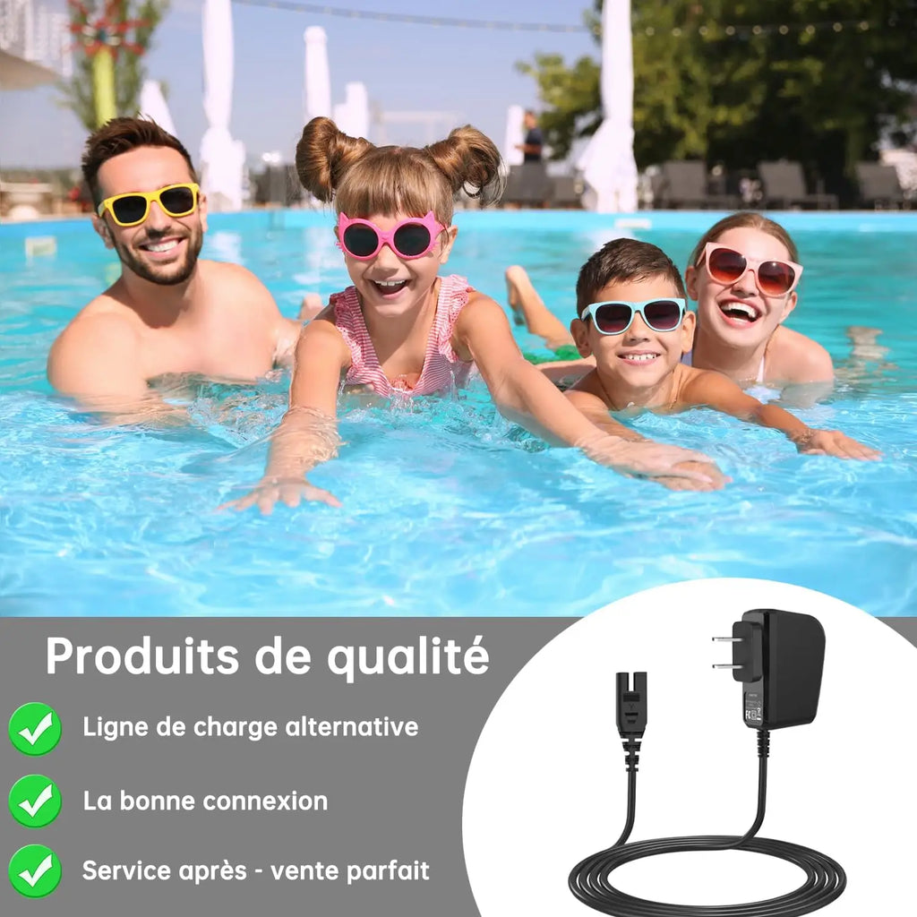 5V Replacement Charger Cord for Intex Handheld Pool Vacuum 2