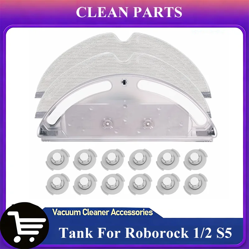 Water Tank Mop For ( Roborock 1/2 S5 S50 S51 S55 S6 S60 S65 