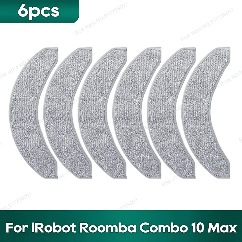 Compatible for irobot Roomba Combo 10 Max Robot Vacuum Accessories Main Brush Hepa Filter Mop Rag Dust Bag Replacement Parts