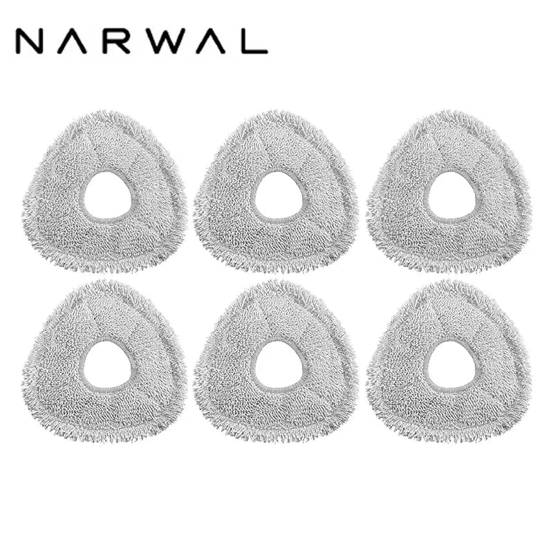 Narwal Freo X Ultra / J4 / J4 Lite Robot Vacuum Spare Parts Main Side Brushes Mop Cloths HEPA Filters Accessories