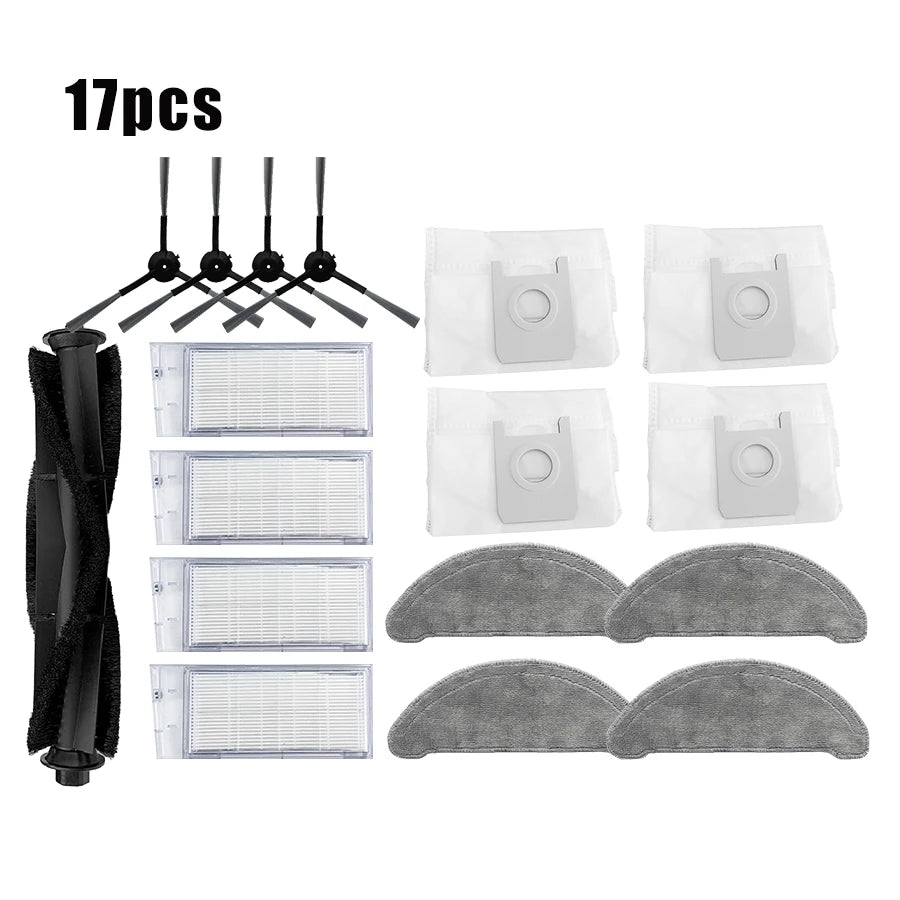 For Xiaomi Roidmi Eve Plus SDJ01RM Robot Vacuum Cleaner Main side brush HEPA Efficiency Filter Mop cloth Replacement accessorise