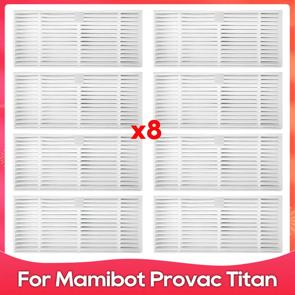 Fit For ( Mamibot Provac Titan Midea VCR04W I2A Kabum Smart 100 Conga M10 Xtreme ) Brush Filter Mop Accessory Part