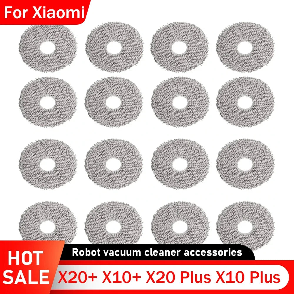 16PC Durable Mop Cloth Compatible Accessories For Xiaomi X20
