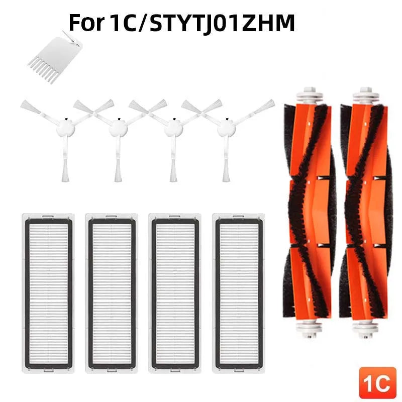 For Xiaomi Mijia 1C STYTJ01ZHM Side Main Brush Water Tank Mop Cloth HEPA Filter Parts Kit Robot Vacuum Cleaner Accessories