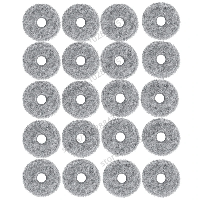 Mop Cloths For Roborock Qrevo Master/Qrevo Slim / V20 / P10S Pro Robot Vacuum Cleaner Parts Rag Mop Pads Accessories
