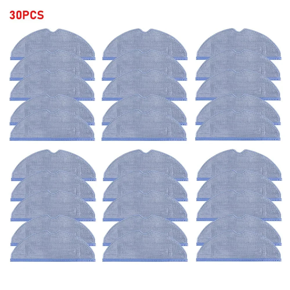 Washable Reusable Mop Cloths For Roborock T7S T8 Plus S7 S7Max S7MaxV Ultra S70 S75 G10 Robot Vacuum Accessories Mop Rags Parts