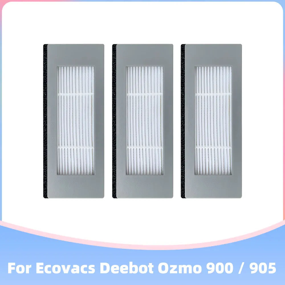 For Ecovacs Debot OZMO 900 / DN55 / 905 Robot Vacuum Cleaner Accessory Replacement Roller Main Side Brush Hepa Filter Mop Cloths
