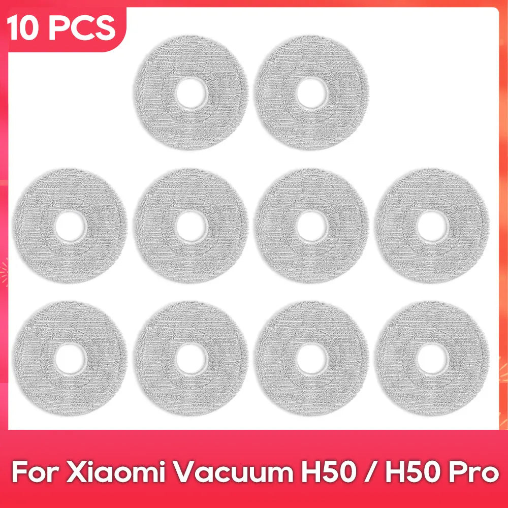 Compatible with ( Xiaomi Robot Vacuum H50 / H50 Pro ) Main Side Brush Filter Mop Dust Bag Parts Accessories Replacement