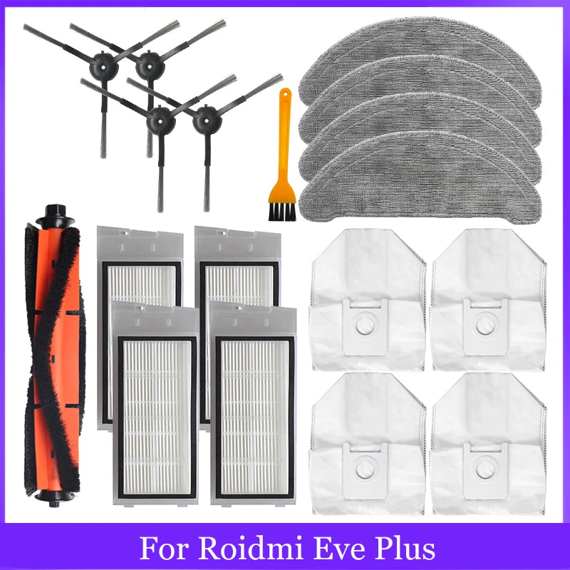 For Roidmi Eve Plus SDJ01RM Robotic Vacuum Cleaner Spare Par
