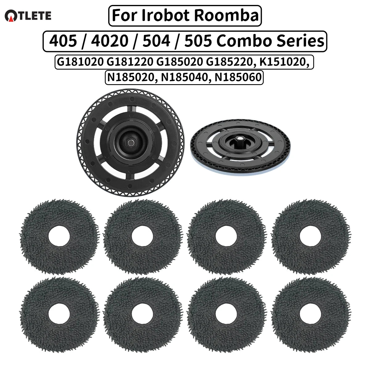 Mop Bracket For ( Irobot Roomba 405 4020 504 505 Series )Rob