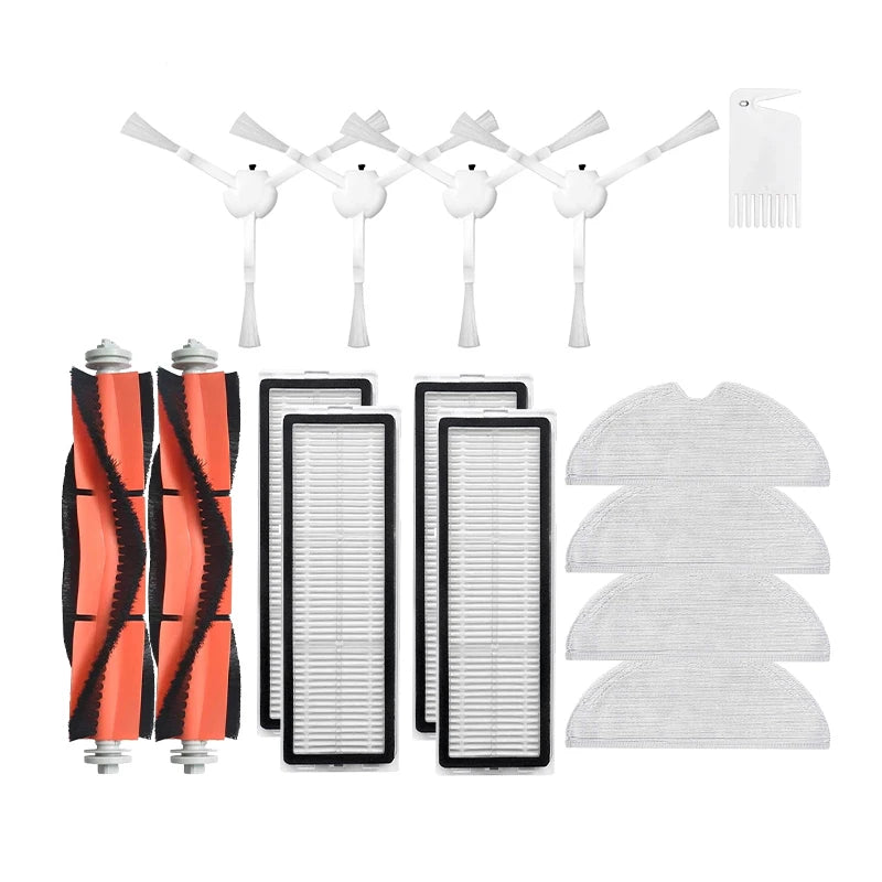 For Xiaomi Mijia 1C / STYTJ01ZHM T1 Dreame F9 Robot Vacuum Cleaner Hepa Filter Main Side Brush Mop Cloth Spare Part Accessories