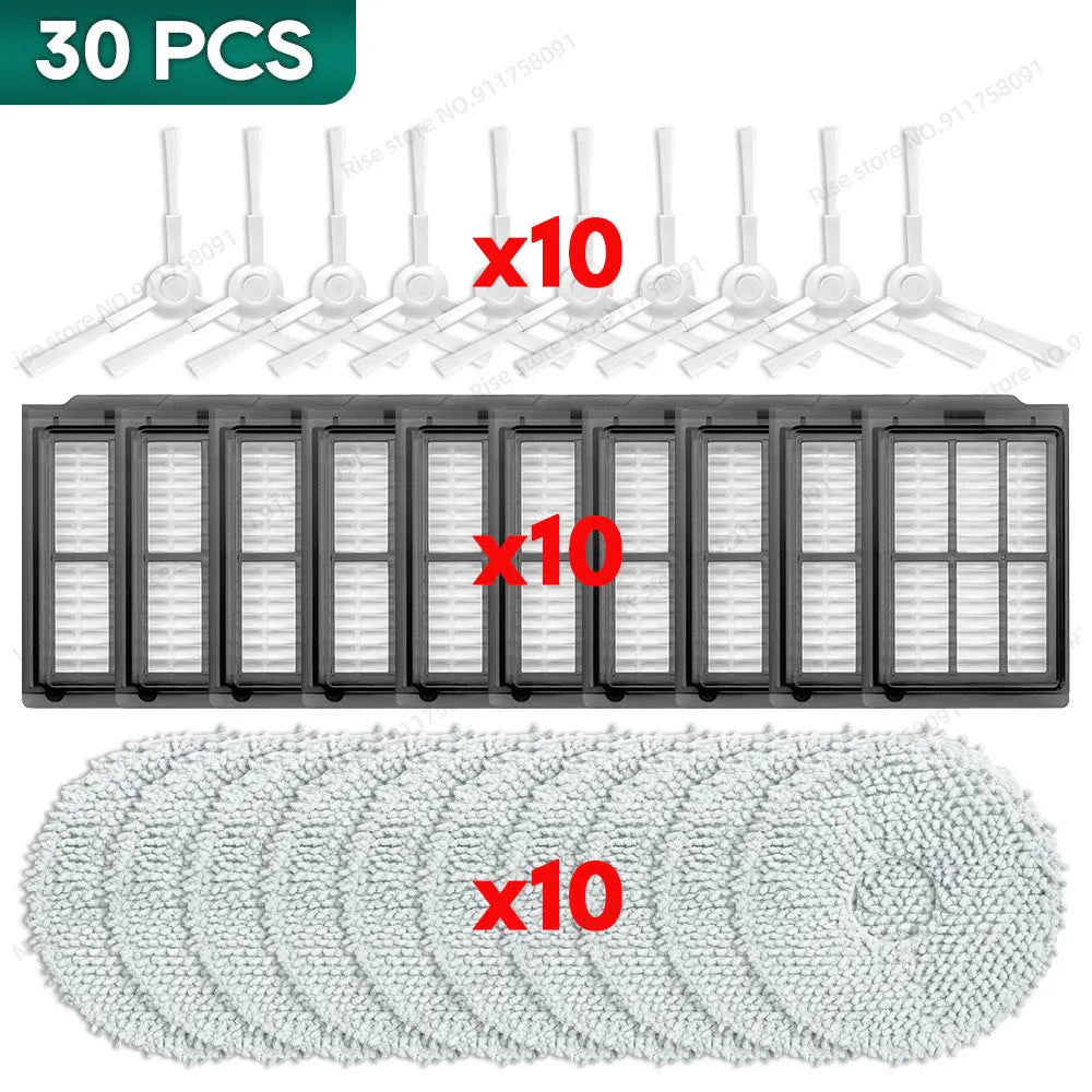 Compatible for ( 3i P10 Ultra ) Accessories Hepa Filter Mop Cloth
