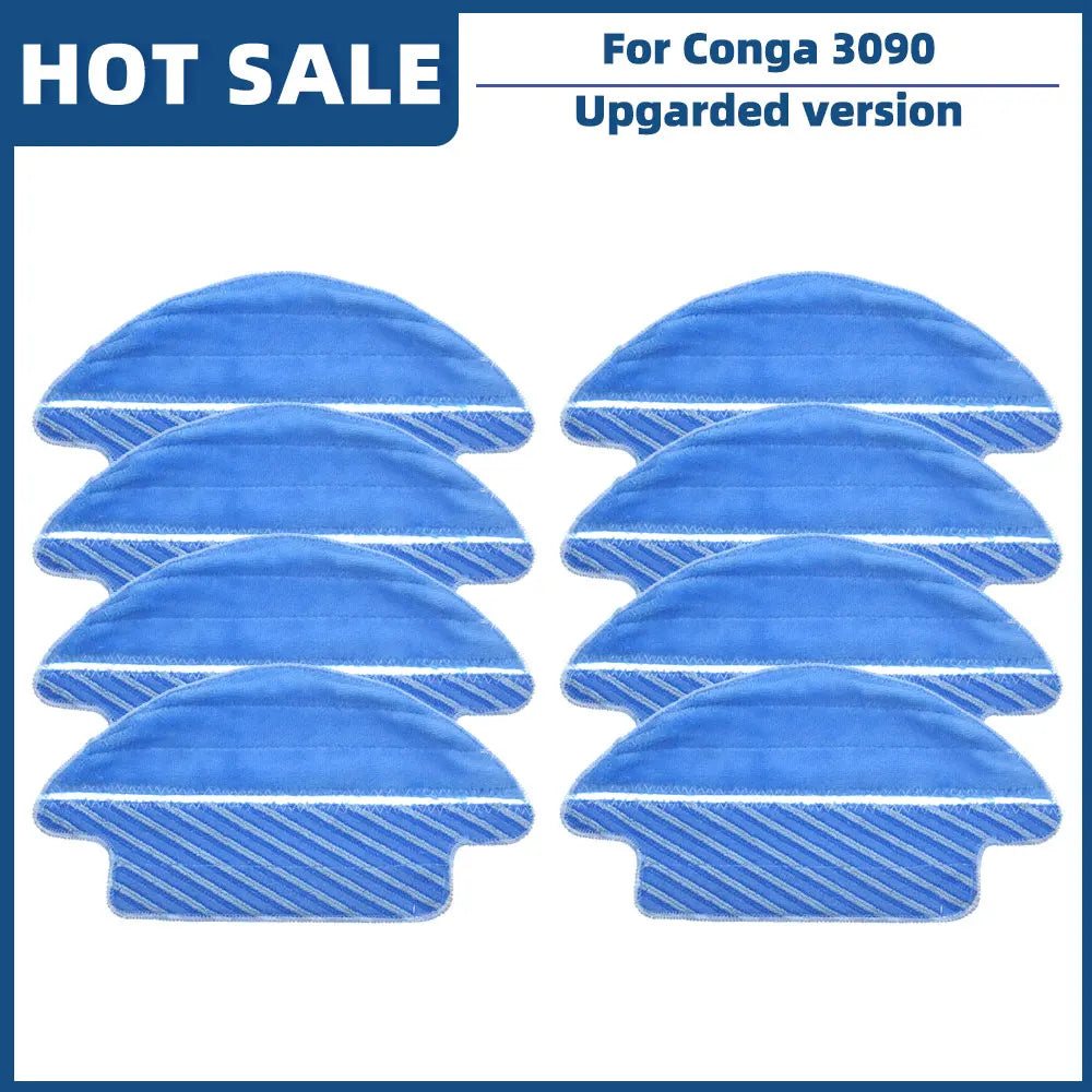 Compatible For Cecotec Conga 3090 Robot Vacuum Spare Parts Accessories Main Side Brush Hepa Filter Mop Rag Cloth Universal Wheel