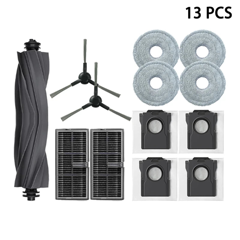 Dreame D30 Ultra Robot Vacuum Cleaner Replacement Accessories Main Side Brush HEPA Filter Mop Cloths Dust Bag Spare Parts