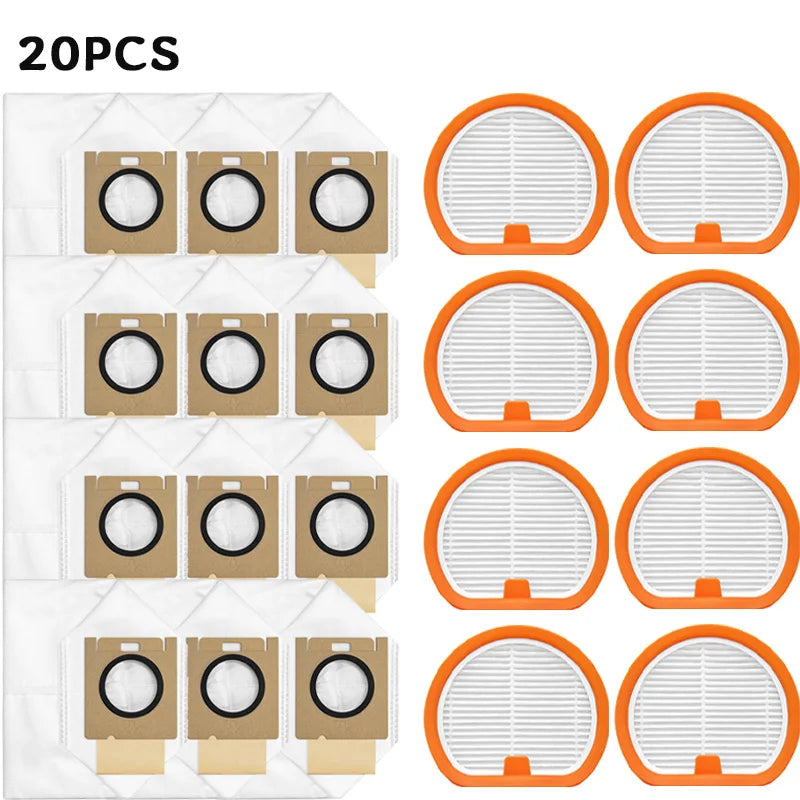 For Uwant V500 Cordless Vacuum Parts Dust Bag Filter Replacement Accessories