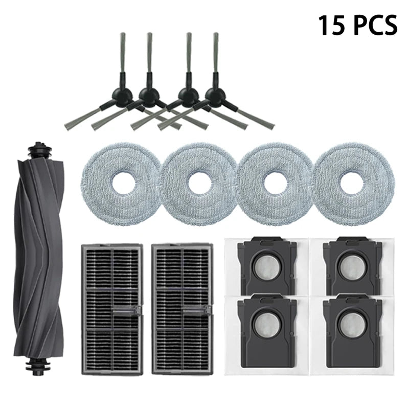 Dreame D30 Ultra Robot Vacuum Cleaner Replacement Accessories Main Side Brush HEPA Filter Mop Cloths Dust Bag Spare Parts