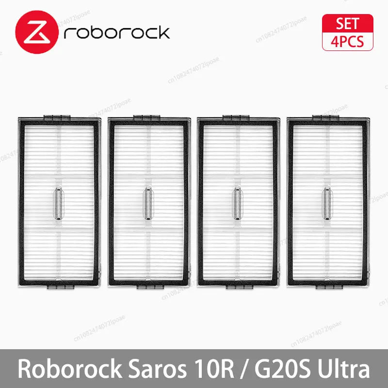 Roborock Saros 10R / G20S Ultra Robot Vacuum Cleaner Accessories Main Side Brush Mop Cloth Hepa Filter Dust Bag Spare Parts
