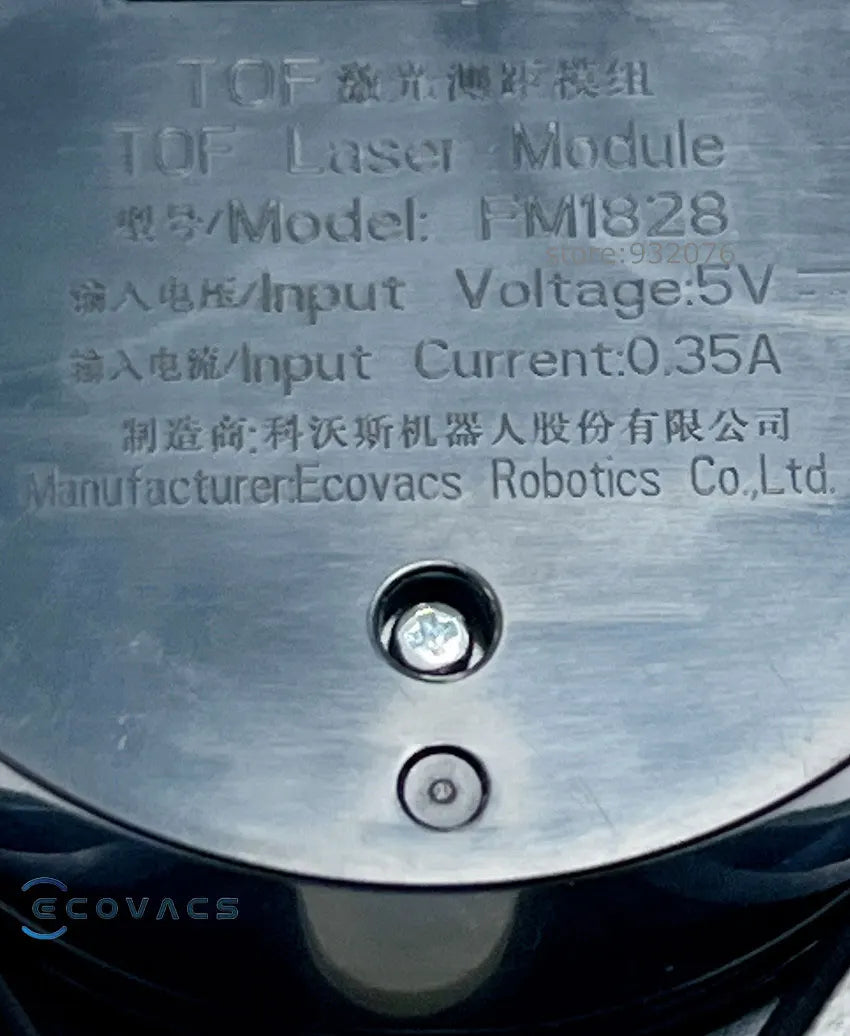 Original ECOVACS ToF Laser Sensor LDS Unit FM1828 for DEEBOT
