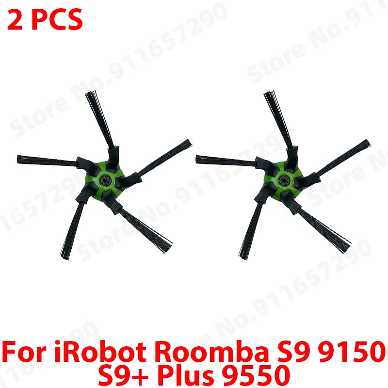 Main Side Brushes HEPA Filters Dust Bag Spare Parts For IRobot Roomba S9 9150 / S9+ Plus 9550 Robot Vacuum Cleaner Accessories
