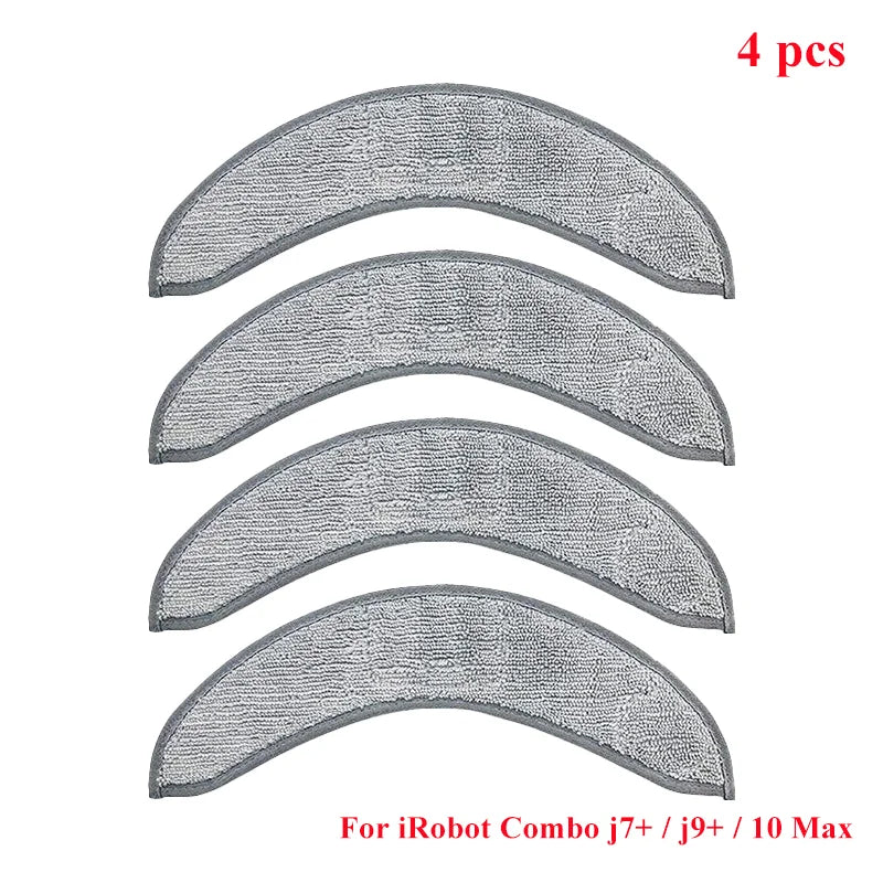 For IRobot Roomba Combo J7+ J9+ 10 Max Robot Vacuum Cleaner Part Main Side Brush HEPA Filter Mop Cloth Accessories Replacement