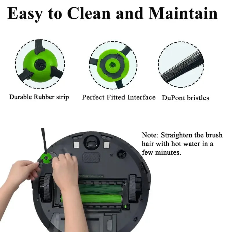 Side Brushes For IRobot Roomba I & J & E Series i1+/i2+/i3+/