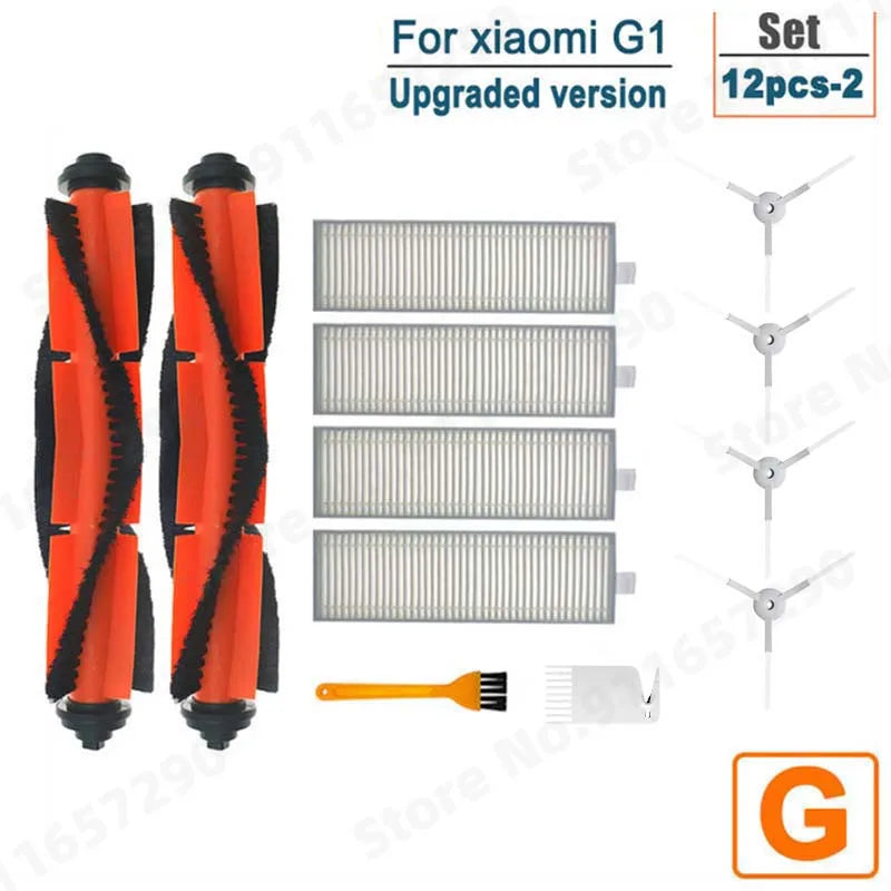 For Xiaomi G1 Mi Robot Vacuum-Mop Essential Hepa Filter Robot Vacuum Cleaner Spare Parts Main Side Brush Mop Cloths Accessories