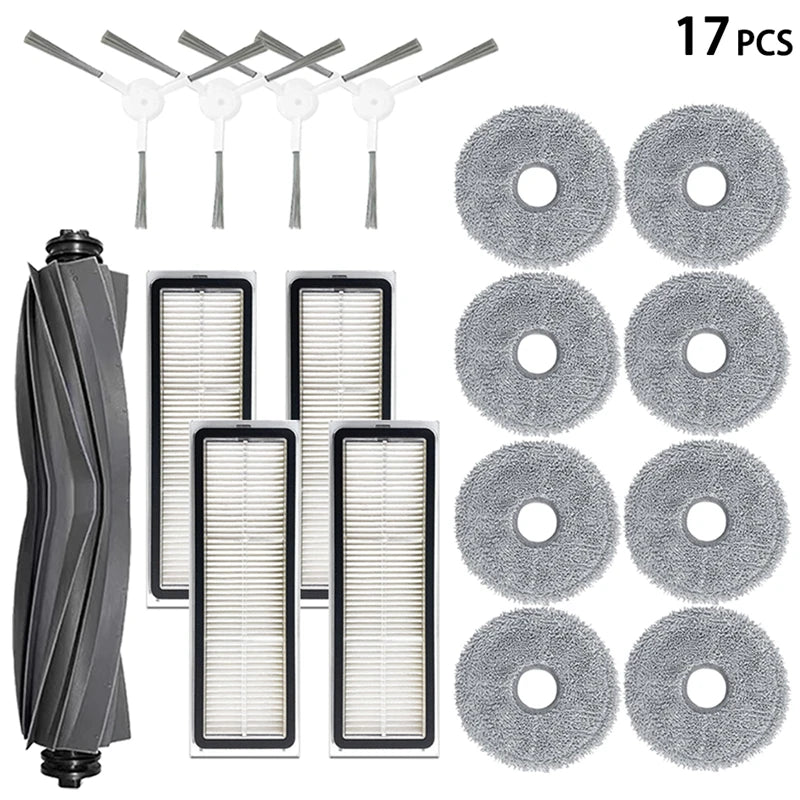 For Dreame Bot L10s Pro L10 Prime L10 Pro Accessories Main Side Brush HEPA Filter Mop Cloth Robot Replacement Spare Parts