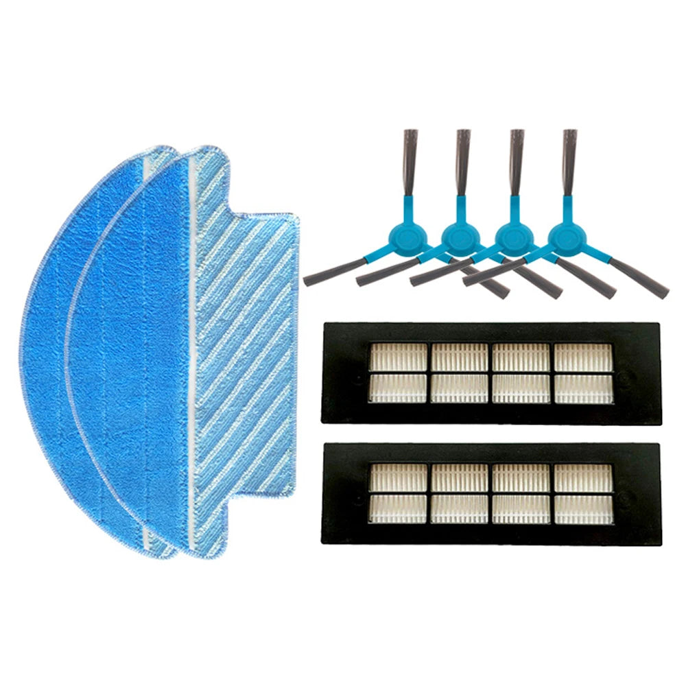 For Cecotec Conga 3090 Main Roller Side Brush Hepa Filter Mop Cloth Rag Robot Vacuum Cleaner Accessories Replacement Parts Kit