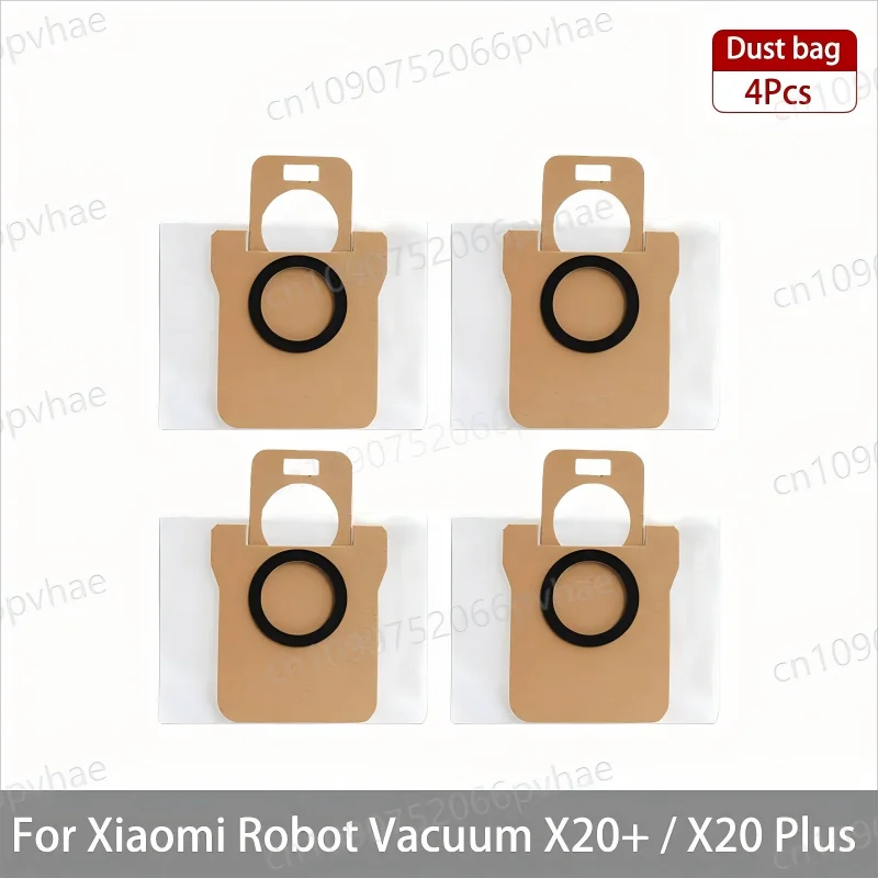 For Xiaomi Robot Vacuum X20+ / X20 Plus Parts Accessories Main Brush Side Brush Hepa Filter Mop Cloth Dust Bag Replacement Spare