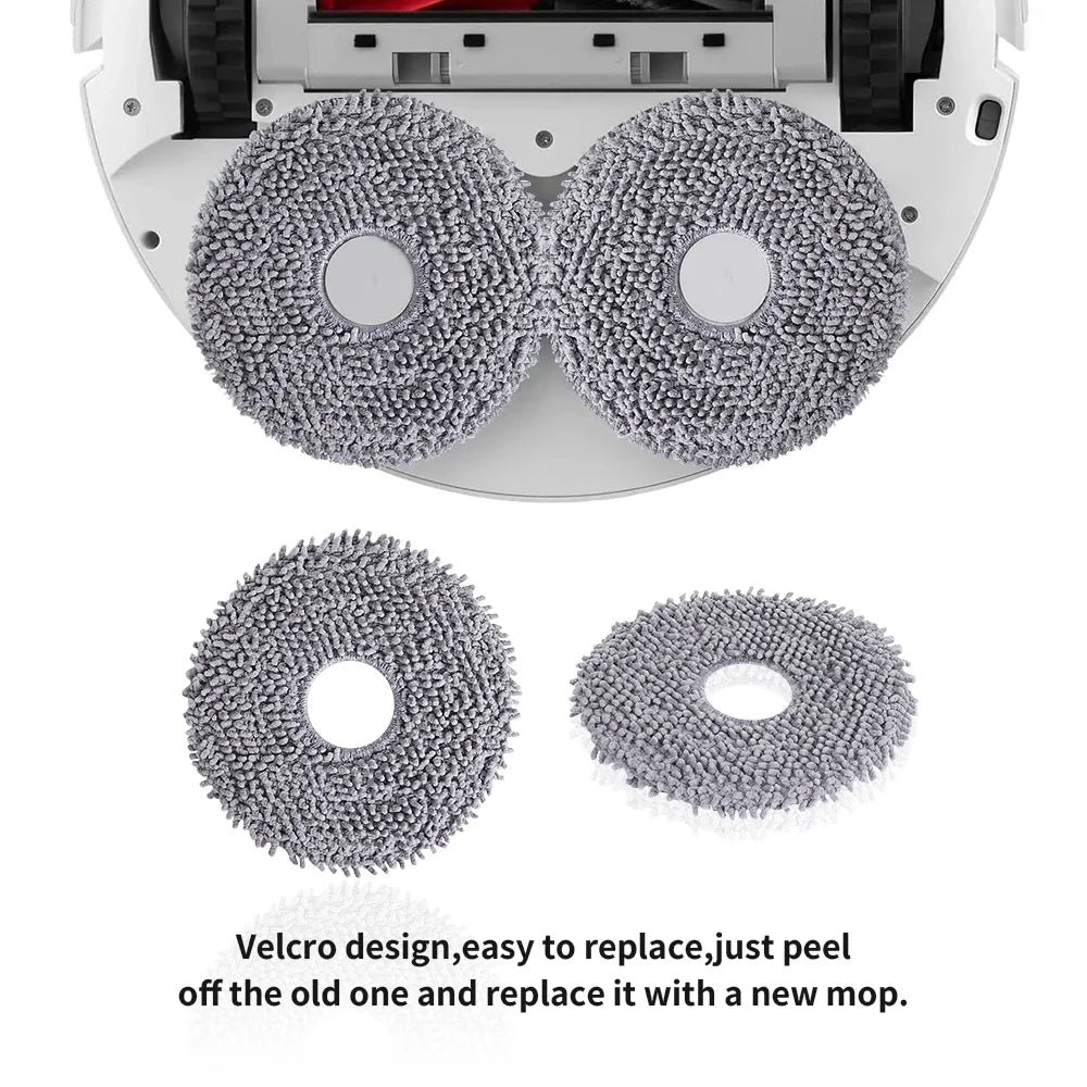 Mop Pads for Roborock G20s Ultra/P20 PRO/P10 PRO/Saros 10R/Q