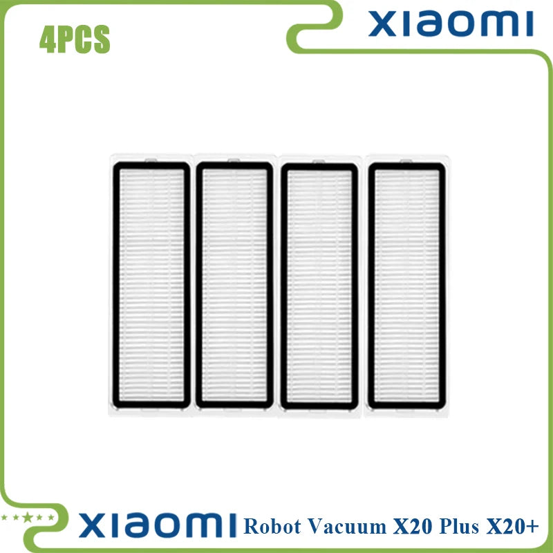 For Xiaomi Robot Vacuum X20 Plus / X20+ Replacement Parts Accessories Main Side Brush Hepa Filter Mop Cloth Dust Bag