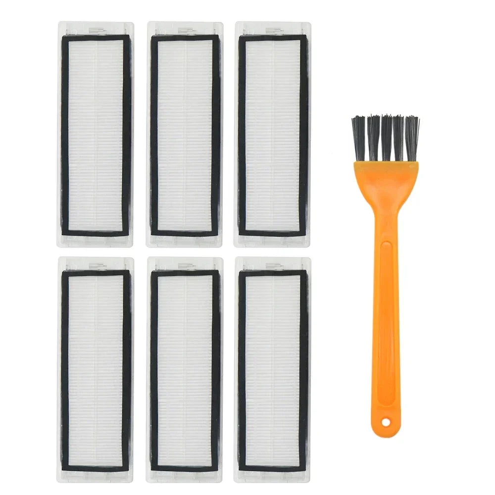 HEPA Filter Main Brush for Xiaomi MI Robot 2 Roborock S50 S51 T4 P5 T6 T7 PRO S5 Max Vacuum Cleaner Parts SDJQR01RR SDJQR02RR