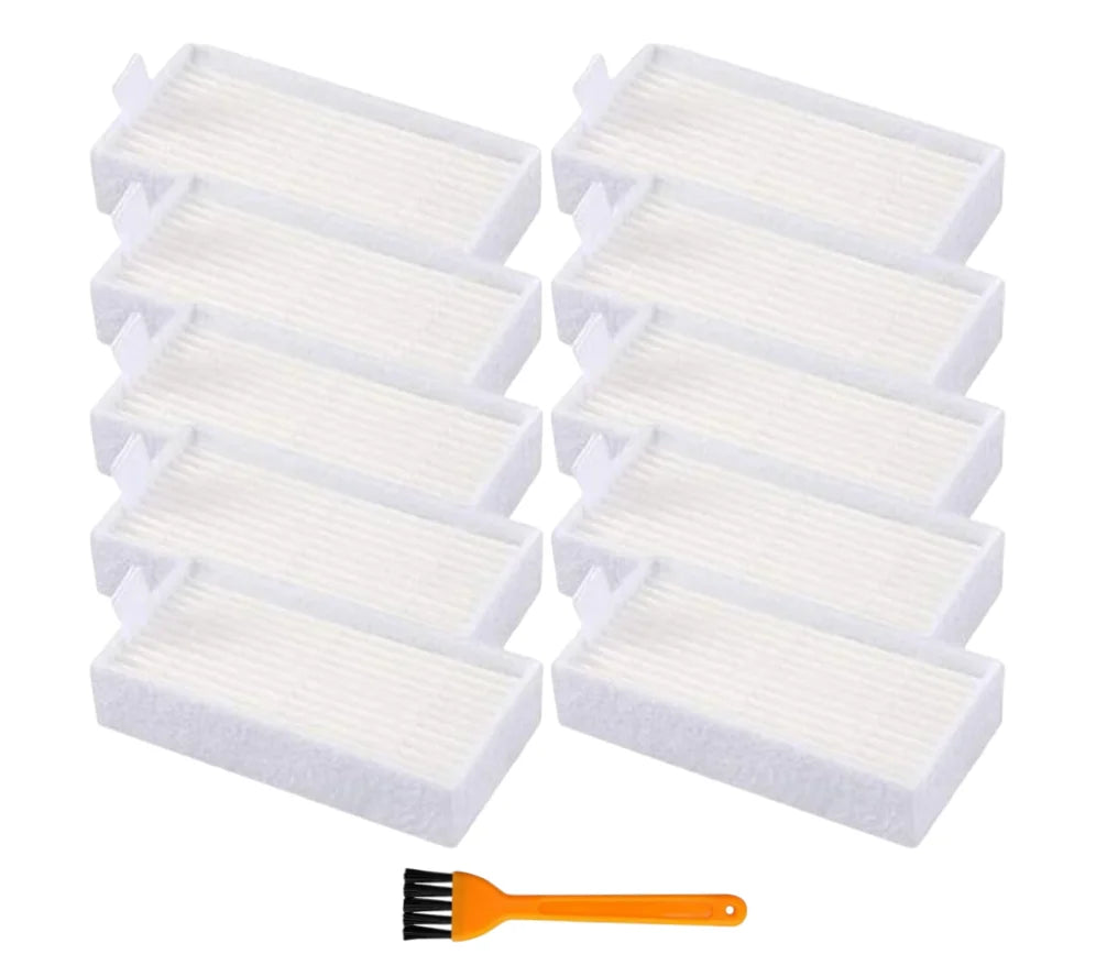 HEPA Filters Replacement for ILIFE V3 V3s Pro V5 V5s Pro V50 V55 X5 Robotic ILIFE Robot Vacuum Filter Accessories Parts