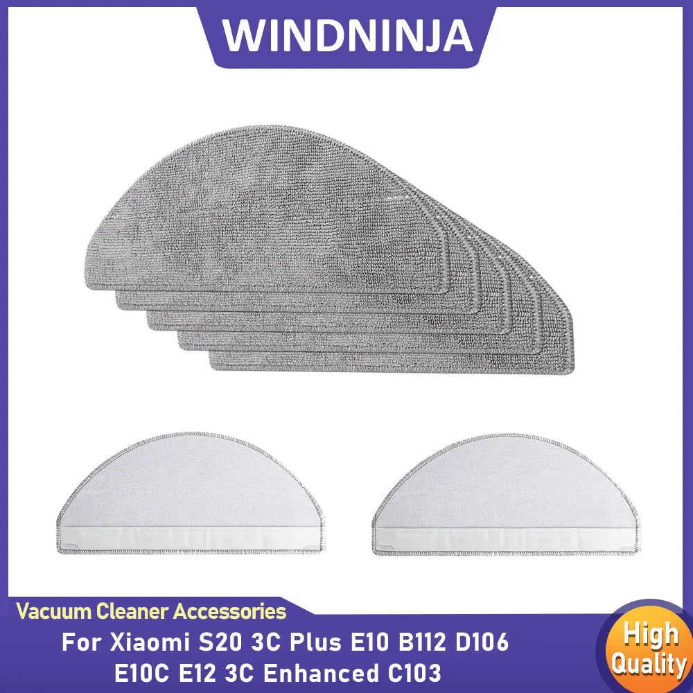 Mop Cloths For Xiaomi 3C Plus 3C Enhanced S20 E10 B112 D106 